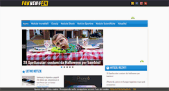Desktop Screenshot of funnews24.com